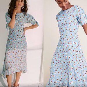 Faithfull the Brand Erin Floral Midi Dress